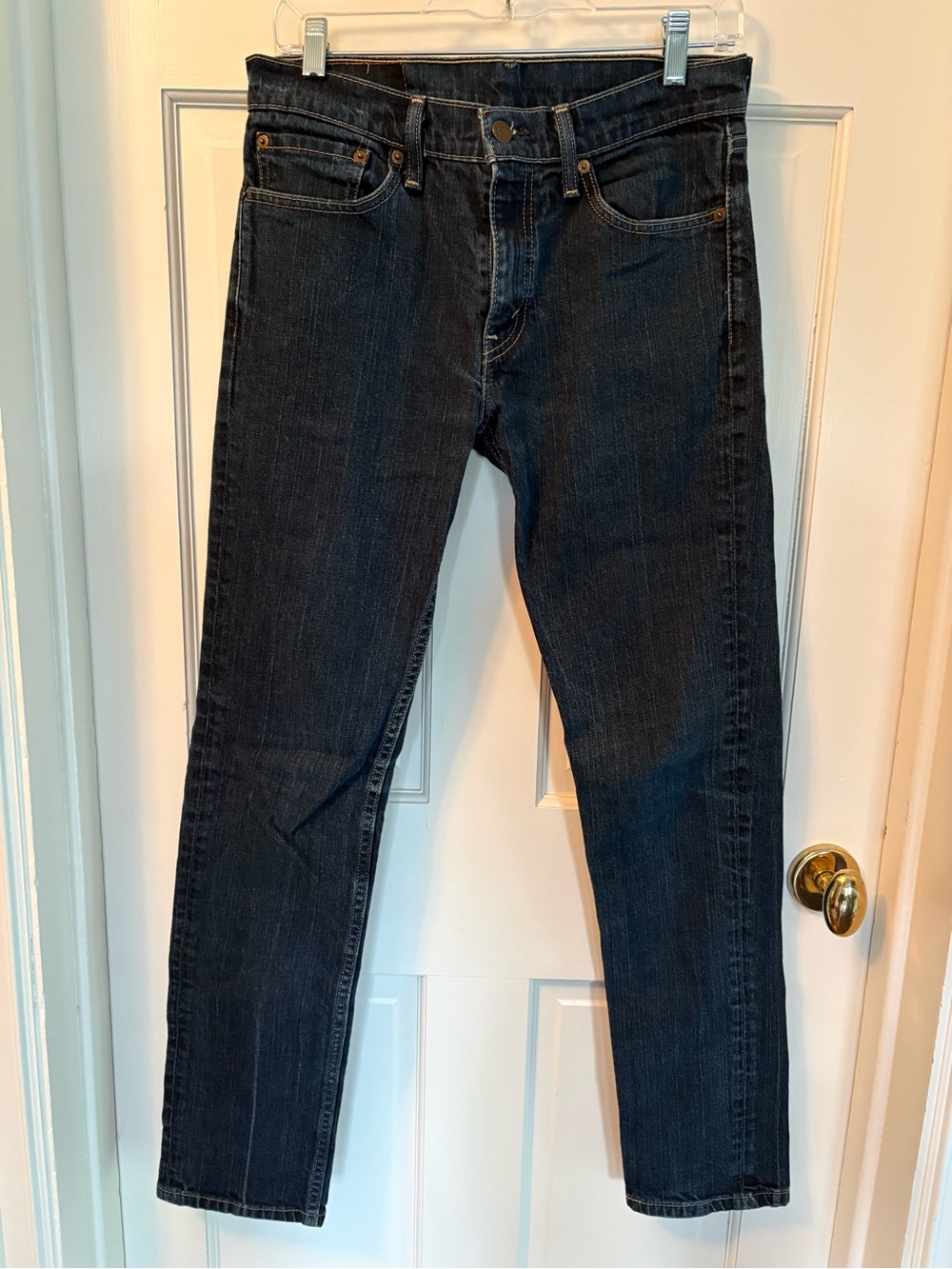 Levi's Slim Straight Dark Indigo Jeans